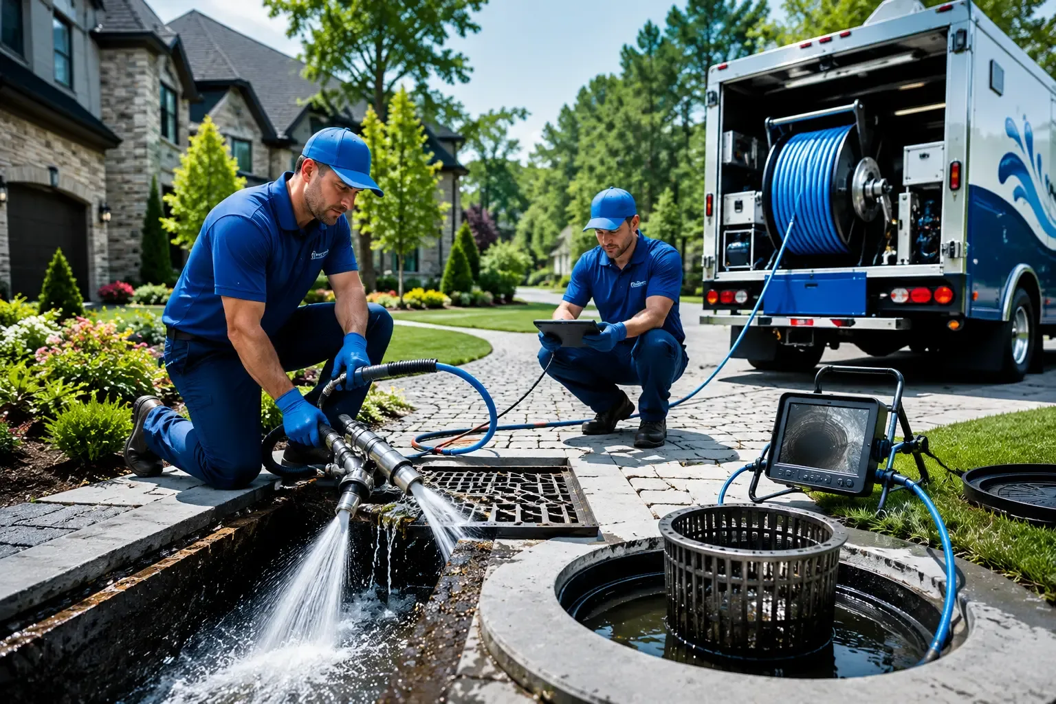 Local outdoor drain cleaning professionals in Saint Jo, TX